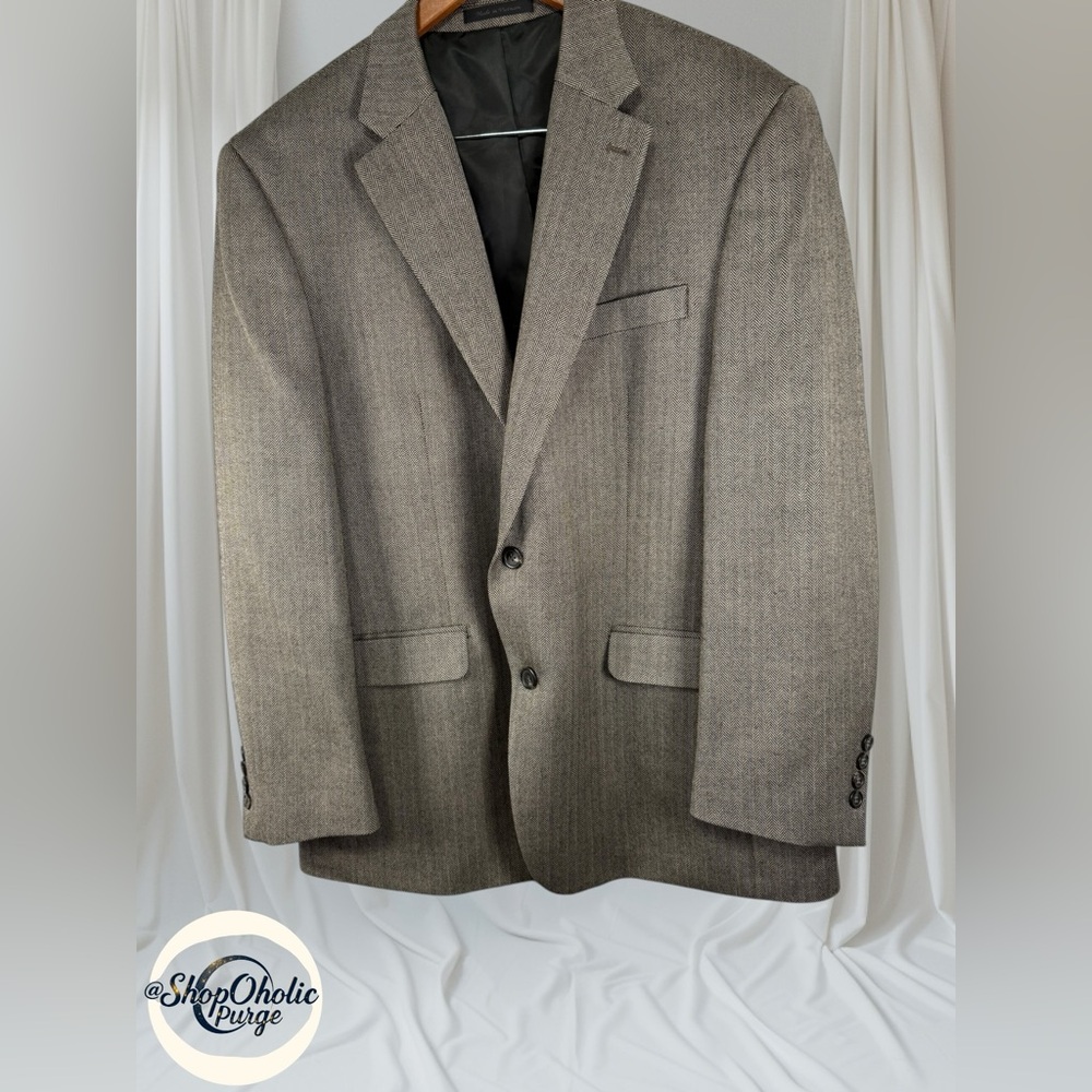 Lauren Ralph Lauren Men's Gray Tweed Blazer